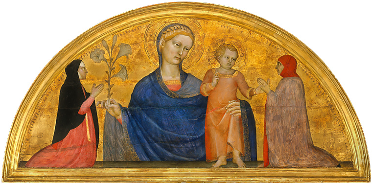 Madonna, Child and Donors